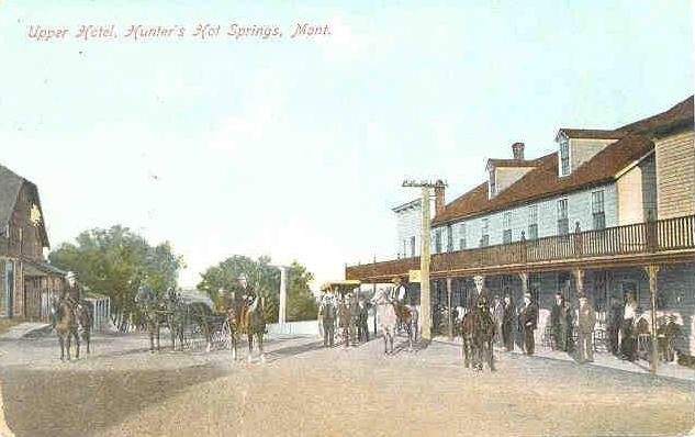 Hunters Hot Springs Hotel - c 1912