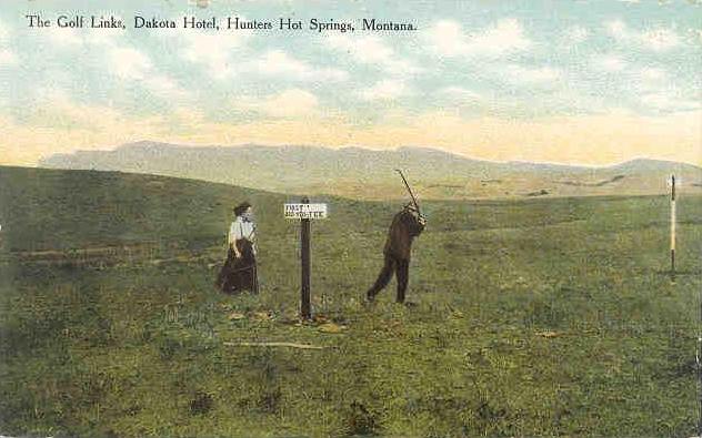 The golf course