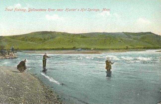 Trout fishing