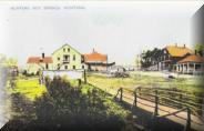 The Hunters Hot Springs Hotel, facing west - c 1910.